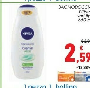 Conad Nivea Bagnodoccia offerta