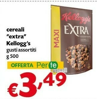 Pam Kelloggs Cereali offerta