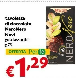 Pam Novi Cioccolato offerta
