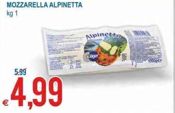 MD Discount Mozzarella Alpinetta kg 1 offerta