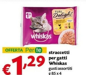 Pam Whiskas Cibo per gatti offerta