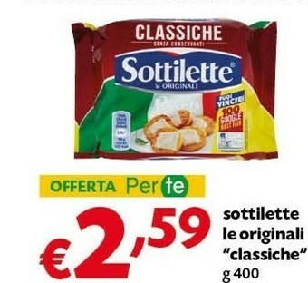 Pam Sottilette offerta