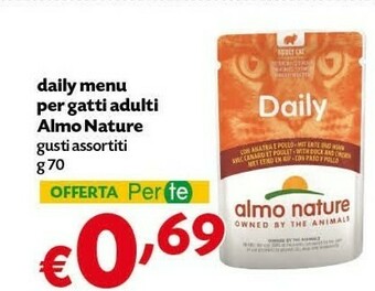 Pam Almo Nature Cibo per gatti offerta