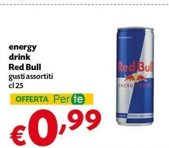 Pam Red bull Energy drink offerta
