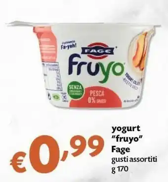 Fage - Fruyo Pesca 170 G(ml)
