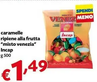 Pam Incap Misto Venezia Caramelle Ripiene Alla Frutta offerta