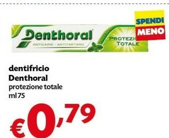 Pam Denthoral Dentifricio offerta