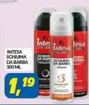 Risparmio Casa Intesa Schiuma Da Barba offerta