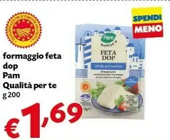 Pam Pam Qualita Per Te Formaggio Feta DOP offerta