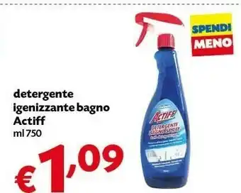 Pam Actiff Detergente Igenizzante Bagno offerta
