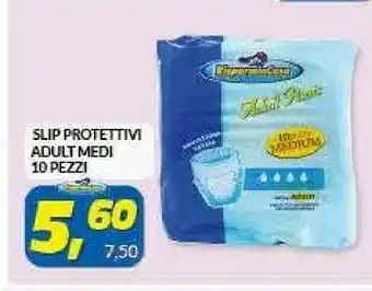 Risparmio Casa Assorbenti Slip Protettivi Adult Medi 10 Pezzi offerta