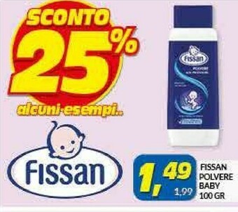 Risparmio Casa Fissan Polvere Baby 100 Gr offerta