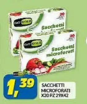 Risparmio Casa Gio’style Sacchetto Microforati X20 offerta