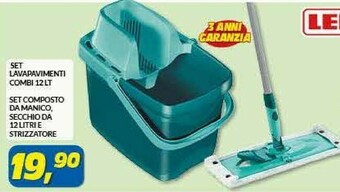 Risparmio Casa Set Lavapavimenti Combi 12 Lt offerta