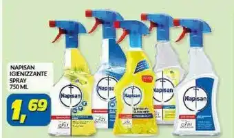 Risparmio Casa Napisan Igienizzante Spray 750 Ml offerta