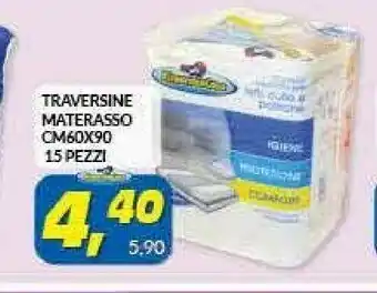 Risparmio Casa Traversine Materasso Cm 60x90 15 Pezzi offerta