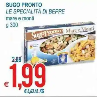 MD Discount Sugo Pronto Le Specialità di Beppe mare e monti g 300 offerta