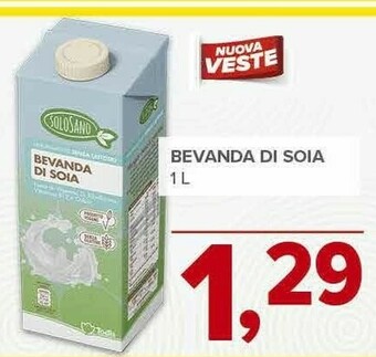 Todis SoloSano Bevanda Di Soia offerta