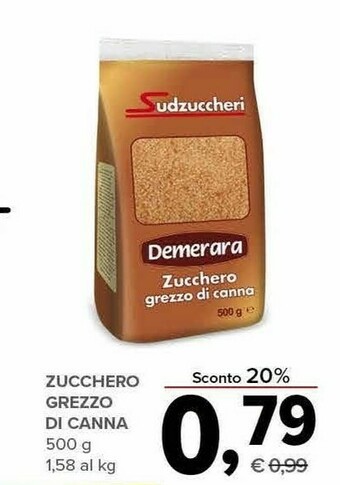 Todis Demerara Zollette Di Zucchero Grezzo Di Canna offerta
