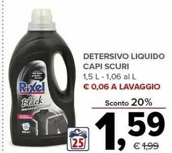 Todis Rexel Detersivo lavatrice offerta