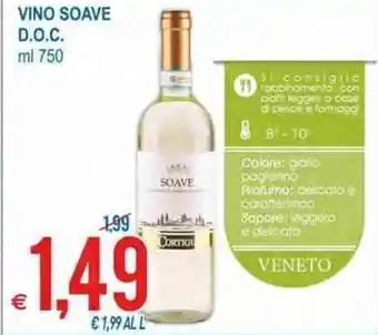 MD Discount Soave Vino D.O.C ml 750 offerta
