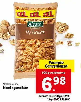 Lidl Noci sgusciate 500g offerta