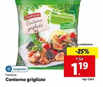 Lidl Contorno grigliato 450g offerta