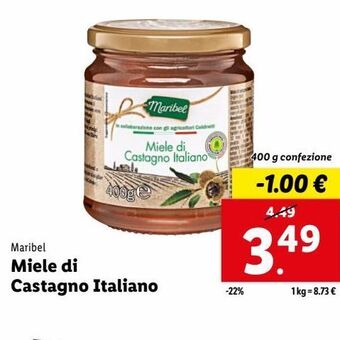 Lidl Miele di castagno italiano 400g offerta