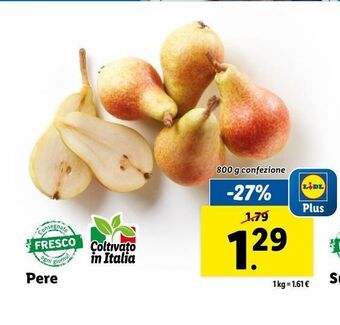 Lidl Pere offerta