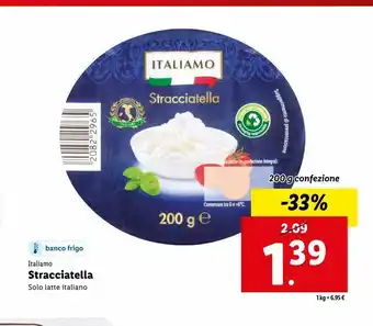 Lidl Stracciatella offerta