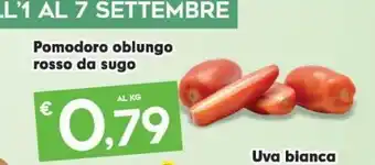 Despar Pomodoro oblungo rosso da sugo offerta