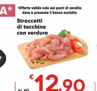 Despar Straccetti di tacchino con verdure offerta