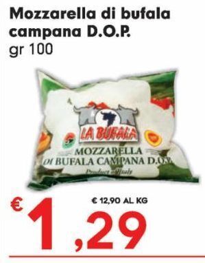 Despar Mozzarella di bufala campana d.o.p offerta