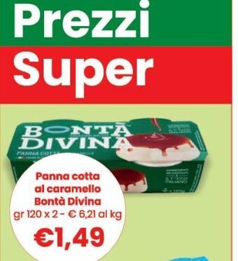 Despar Panna cotta al caramello bontà divina offerta