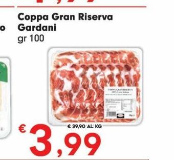 Despar Coppa gran riserva gardani offerta