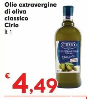 Despar Olio extra vergine di oliva classico cirio offerta
