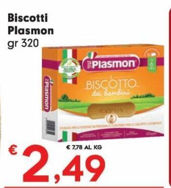 Despar Biscotti plasmon offerta