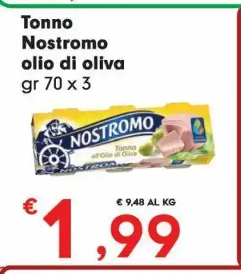 Despar Tonno nostromo olio di oliva offerta