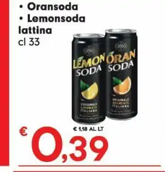 Lemonsoda orangsoda