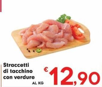 Eurospar Straccetti di tacchino con verdure offerta