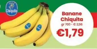 Eurospar Banane chiquita offerta