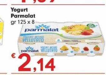 Eurospar Yogurt parmalat offerta