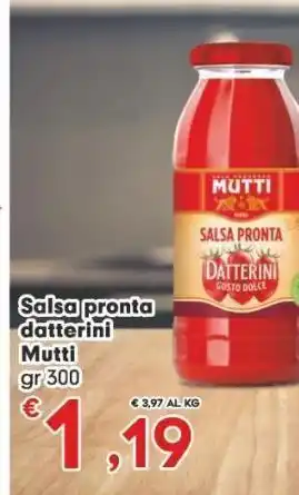 Salsa pronta datterini mutti
