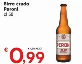 Eurospar Birra cruda peroni offerta