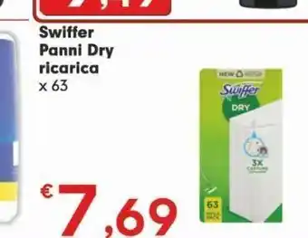 Eurospar Swiffer panni dry ricarica offerta