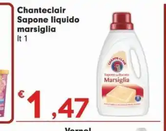 Eurospar Chanteclair sapone liquido marsiglia offerta
