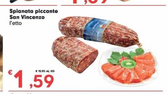 Spianata piccante san vincenzo
