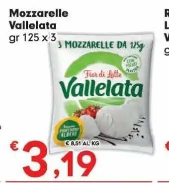 Mozzarella vallelata