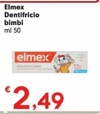 Elmex dentifricio bimbi