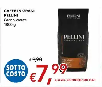 Caffè in grani pellini grano vivace 1000 g